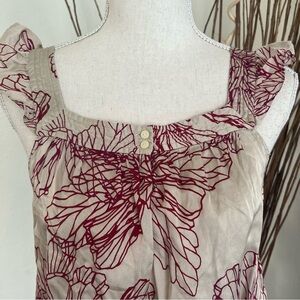 Gap Silk Floral Blouses for Women Size XS